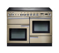 Rangemaster Professional+ 110cm Ceramic Cream with Chrome trim Range Cooker front view
