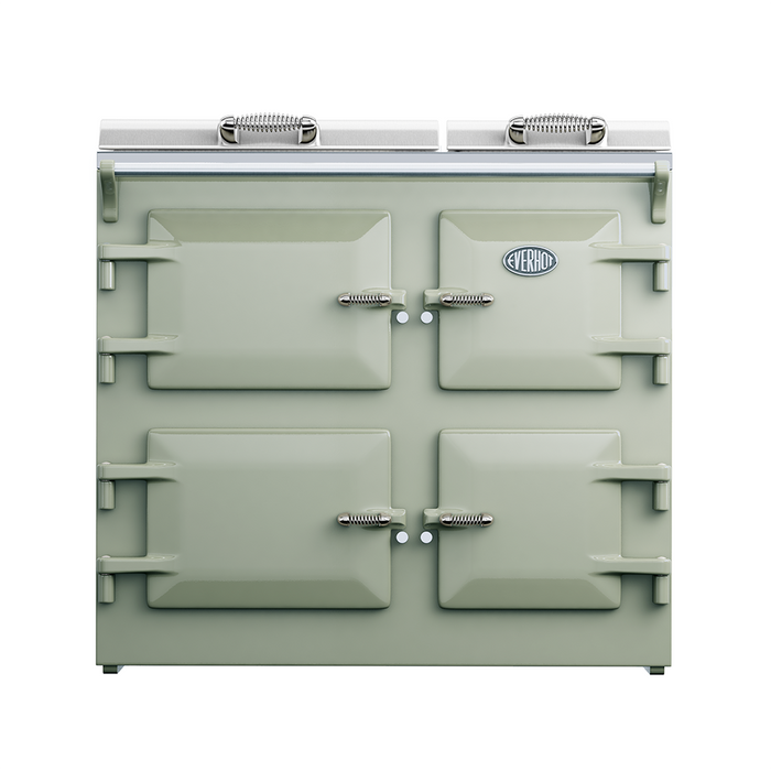 Everhot 100+ Electric Range Cooker in White