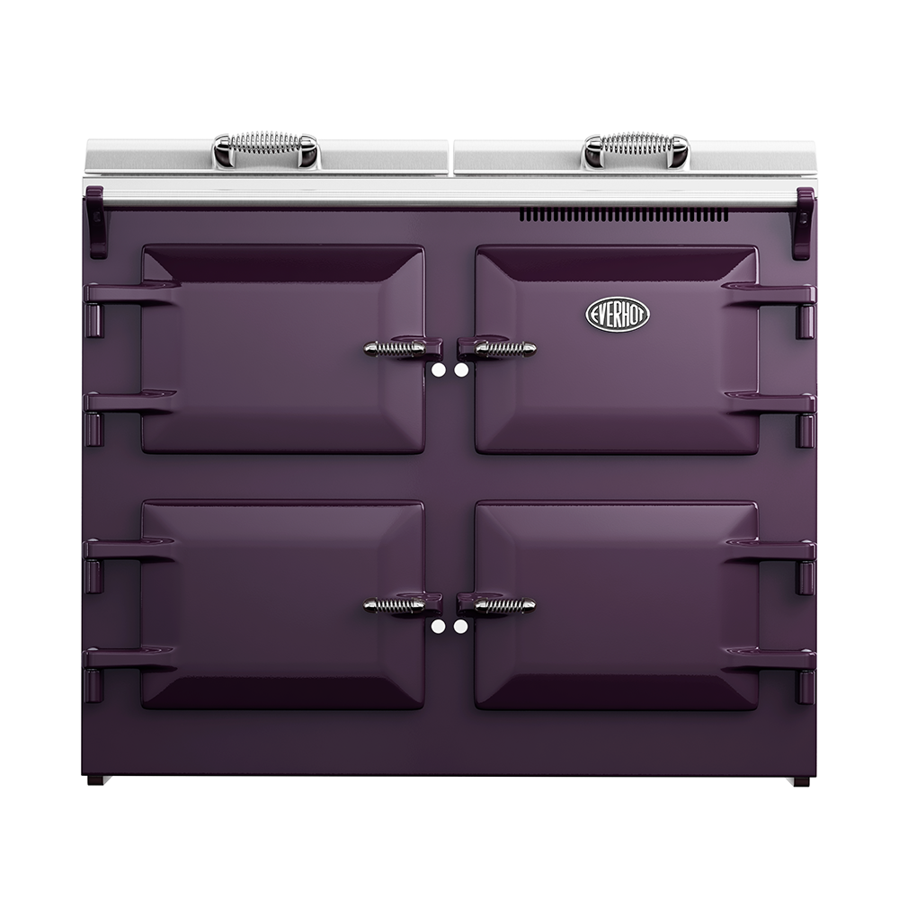Everhot 110i Electric Range Cooker in Aubergine