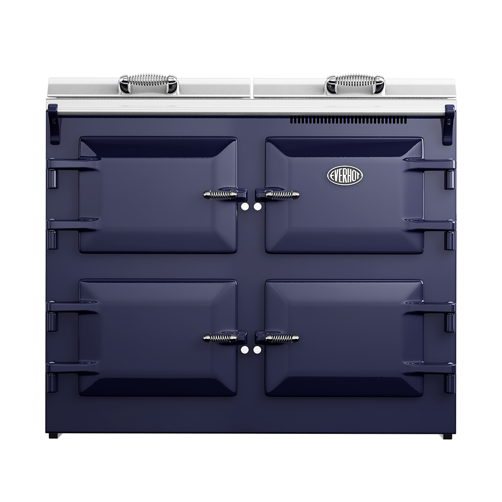 Everhot 110i Electric Range Cooker in Burgundy