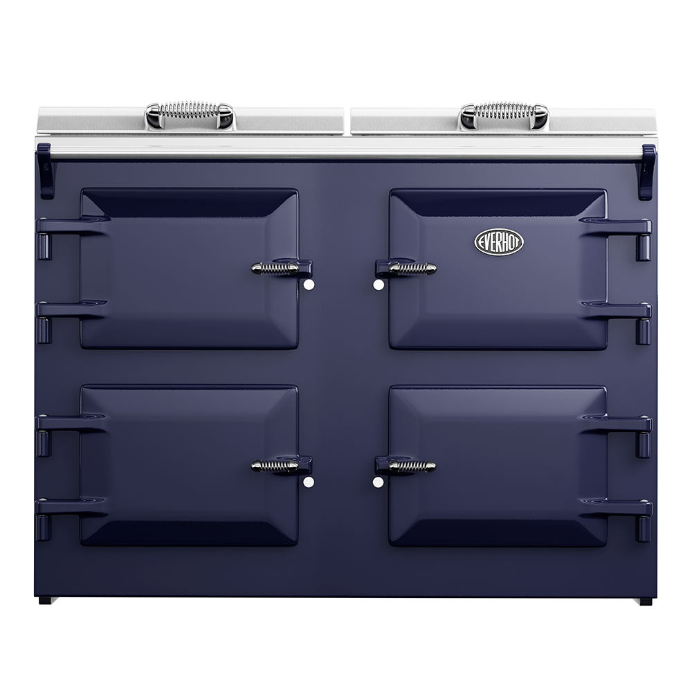 Everhot 120i Electric Range Cooker in Burgundy