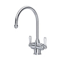 Perrin & Rowe Phoenician Sink Mixer with Filtration (Two Lever) 1437 – Chrome