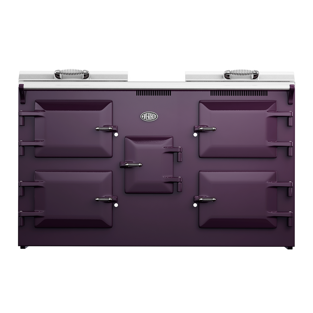 Everhot 150+ Electric Range Cooker in Aubergine