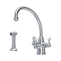 Perrin & Rowe Etruscan Sink Mixer with Filtration and Rinse 1520 – Chrome