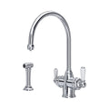 Perrin & Rowe Phoenician 3-in-1 Instant Hot Water Tap with Rinse 1737 – Chrome