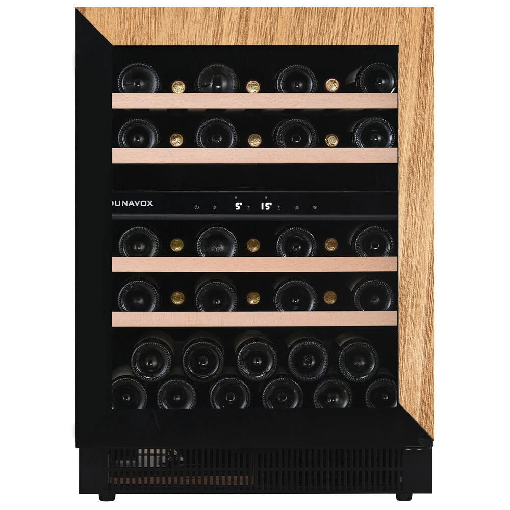 Dunavox Flow DAUF-39.119DOP.TO 35 bottle undercounter wine fridge – OVERLAY PANEL