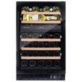 Dunavox Flow DAUF-38.100DB 38 bottle undercounter wine fridge – Black