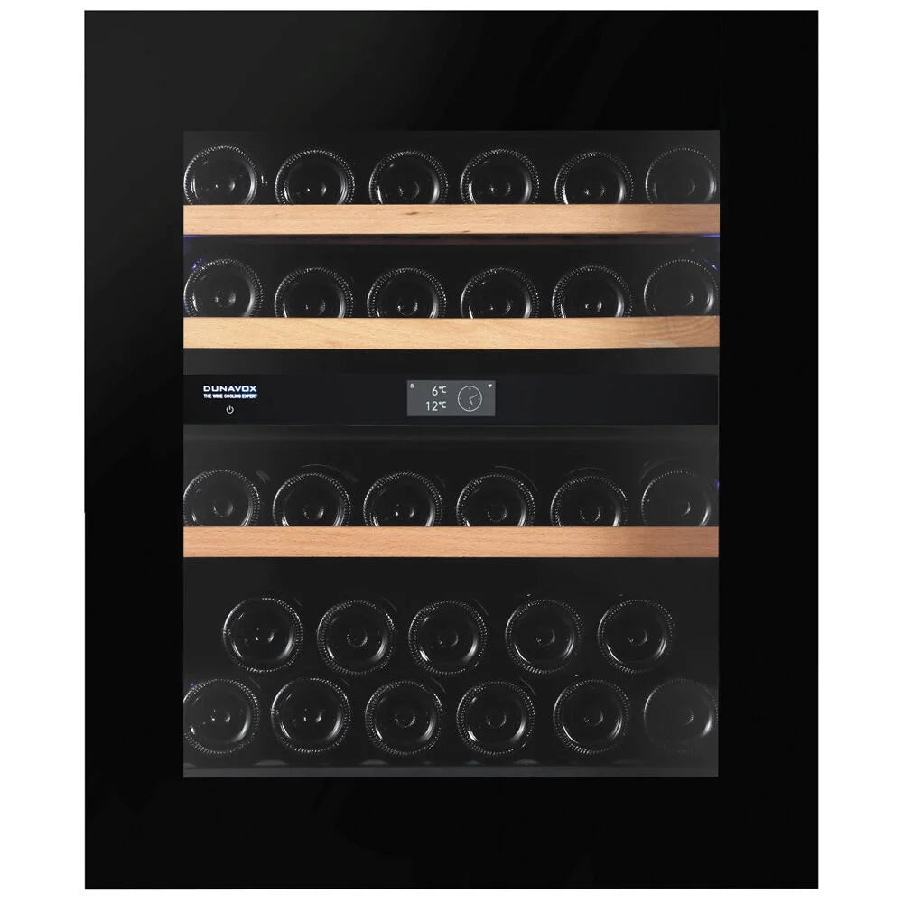 Dunavox Noble DVN-32.85DB.TO 32 bottle integrated wine fridge – Black