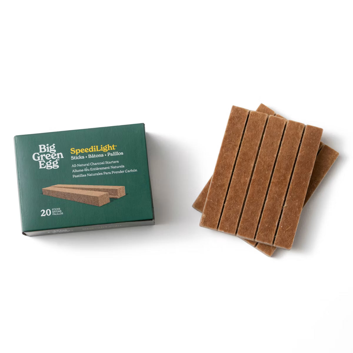 Big Green Egg Premium Natural Speedilight Sticks