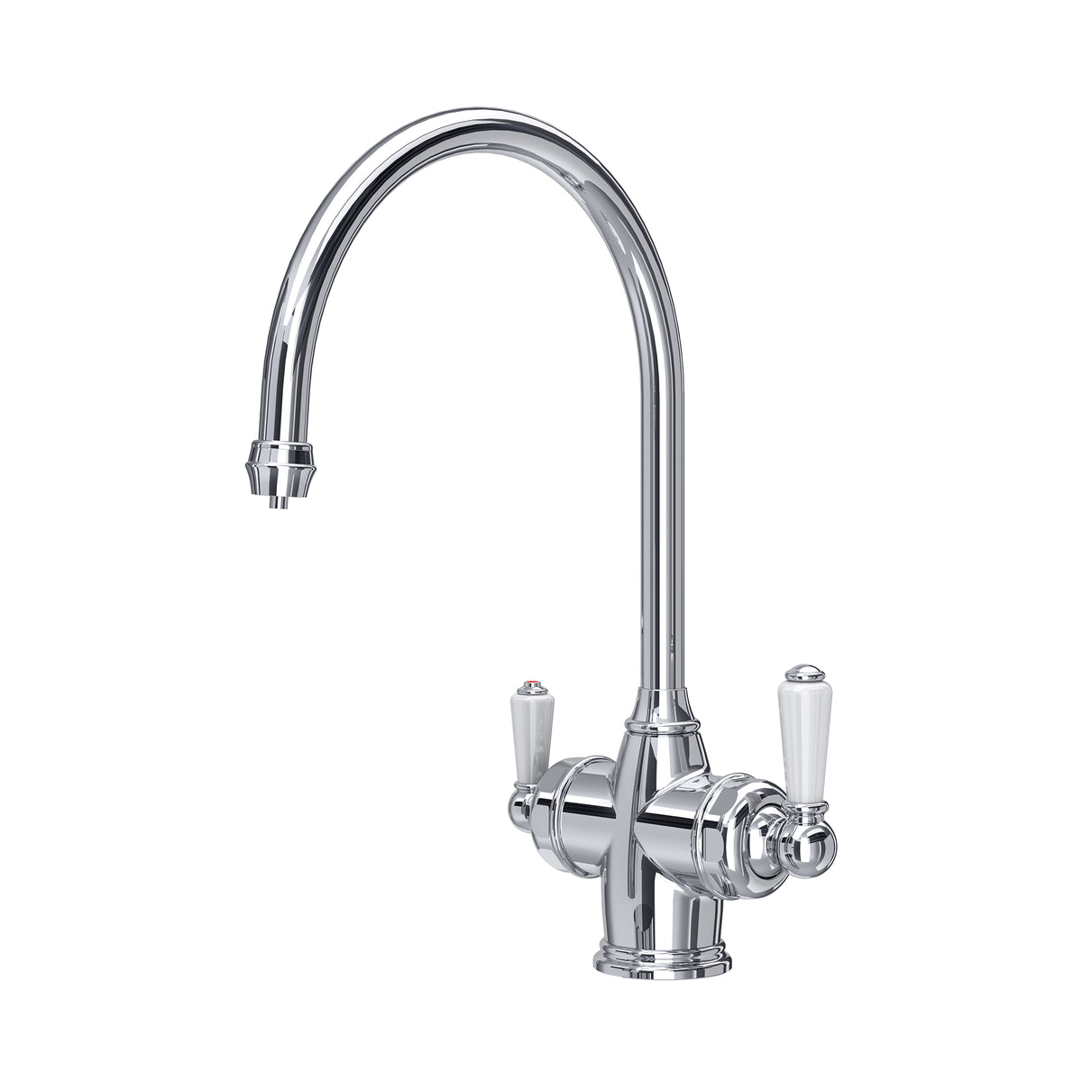 Perrin & Rowe Phoenician 3-in-1 Instant Hot Water Tap 1937 – Chrome