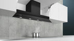 iQ500 Integrated Design Hood 90 cm clear glass black printed, Black LJ97BAM60B