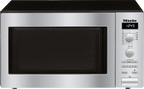 Miele M6012 Built-in Microwave in CleanSteel – front view