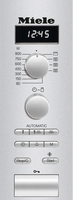 Miele M6012 Built-in Microwave in CleanSteel – image 2