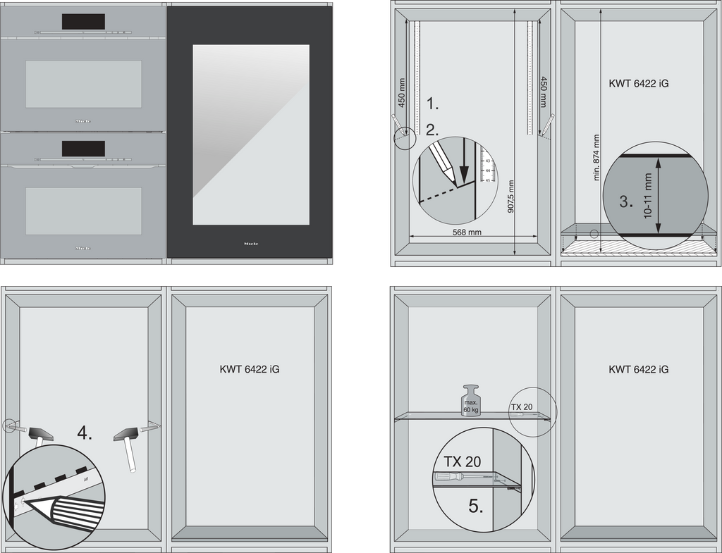 Miele ENB 1060 Oven Accessory in Obsidian Black – image 3