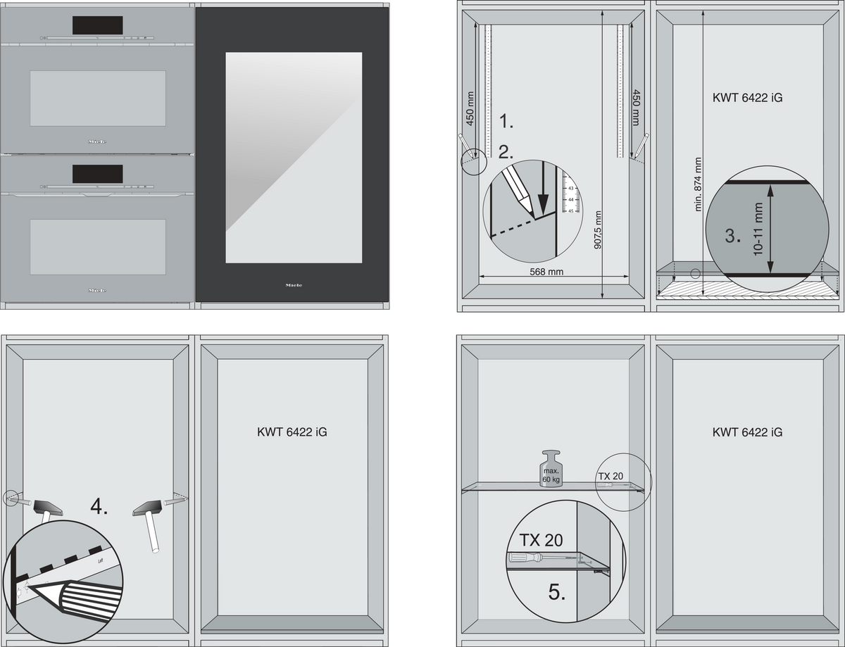 Miele ENB 1060 Oven Accessory in Obsidian Black – image 3