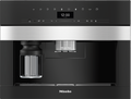 Miele CVA7445 Compact Oven in CleanSteel – front view
