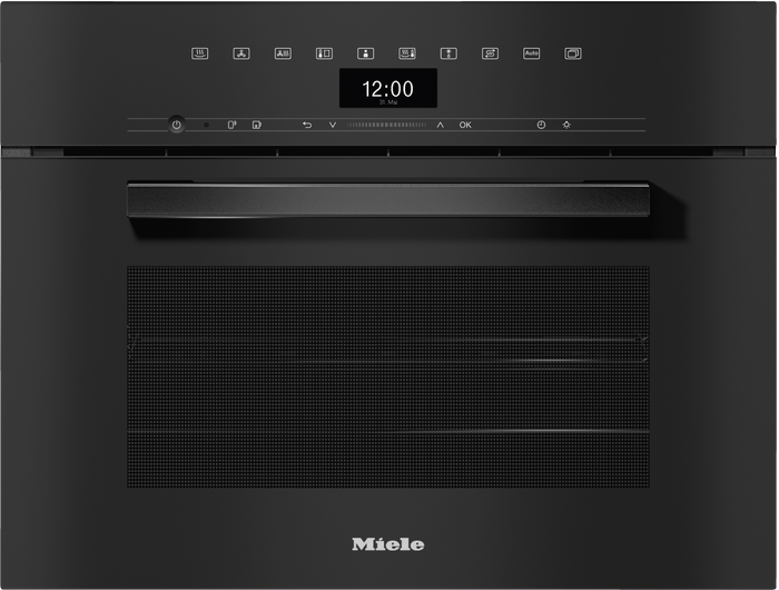 Miele DGC 7440 HC Pro Vitroline Steam Microwave Oven – front view