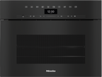 Miele DGC 7440 HCX Pro Combination Steam Oven in Obsidian Black — Miele DGC 7440 HCX Pro Combination Steam Oven in Obsidian Black — Miele DGC 7440 HCX Pro Combination Steam Oven in Obsidian Black — Miele DGC 7440 HCX Pro Combination Steam Oven in Obs