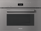 Miele DGM7440 Steam Microwave Oven in Graphite Grey — Miele DGM7440 Steam Microwave Oven in Graphite Grey — Miele DGM7440 Steam Microwave Oven in Graphite Grey — Miele DGM7440 Steam cookers in Graphite Grey — Factual image
