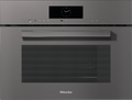 Miele DGM7840 Steam Microwave Oven in Graphite Grey — Miele DGM7840 Steam Microwave Oven in Graphite Grey — Miele DGM7840 Steam Microwave Oven in Graphite Grey — Miele DGM7840 Steam cookers in Graphite Grey — Factual image