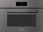Miele DGM7840 Steam Microwave Oven in Graphite Grey — Miele DGM7840 Steam Microwave Oven in Graphite Grey — Miele DGM7840 Steam Microwave Oven in Graphite Grey — Miele DGM7840 Steam cookers in Graphite Grey — Factual image
