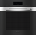 Miele DO7860 Single Oven in CleanSteel – front view