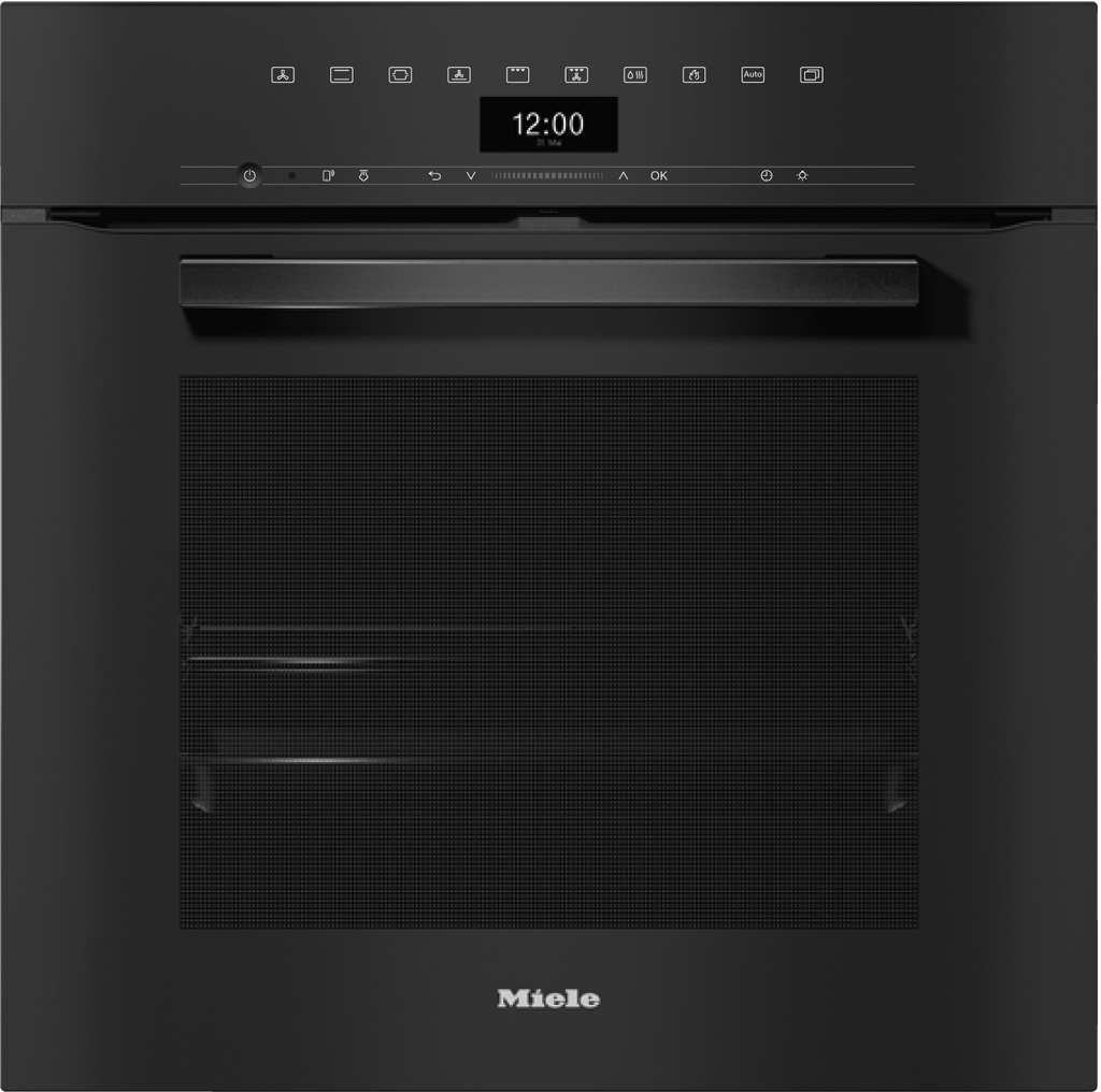 Miele H7464BP VitroLine Steam Oven – front view