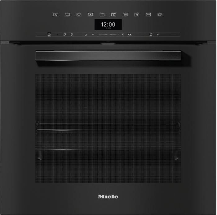 Miele H7464BP VitroLine Steam Oven – front view