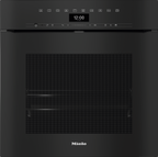 Miele H7464BPX Single Oven in Obsidian Black — Miele H7464BPX Single Oven in Obsidian Black — Miele H7464BPX Single Oven in Obsidian Black — Miele H7464BPX Ovens / Range cookers in Obsidian Black — Factual image