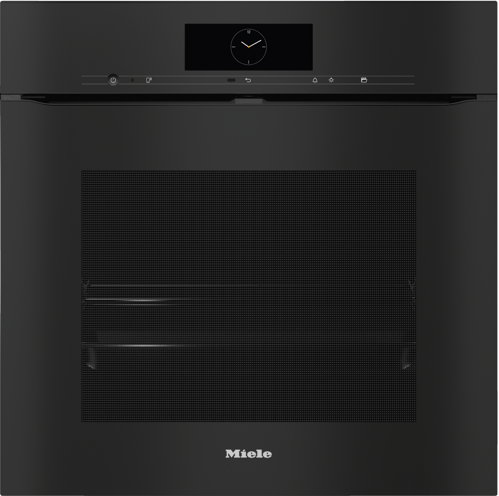 Miele H7860BPX Single Oven in Obsidian Black — Miele H7860BPX Single Oven in Obsidian Black — Miele H7860BPX Single Oven in Obsidian Black — Miele H7860BPX Ovens / Range cookers in Obsidian Black — Factual image