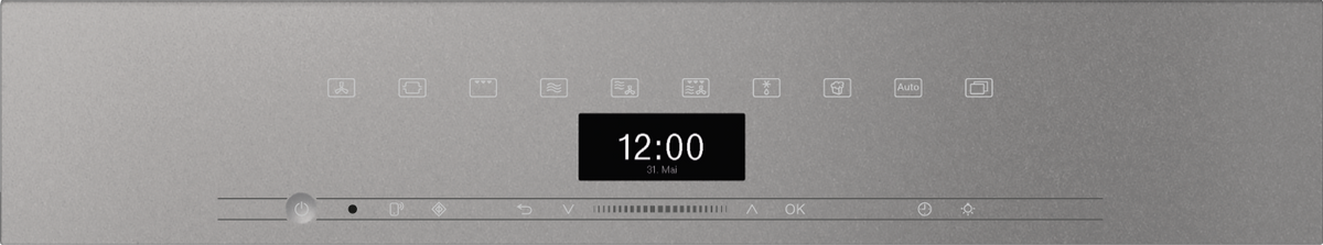 Miele H7440BM Combination Microwave Oven in Graphite Grey — Miele H7440BM Combination Microwave Oven in Graphite Grey — Miele H7440BM Combination Microwave Oven in Graphite Grey — Miele H7440BM 45cm Microwave Combination Ovens in Graphite Grey — Cont