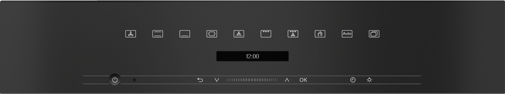 Miele H7260BP VitroLine Single Oven in Obsidian Black – image 2
