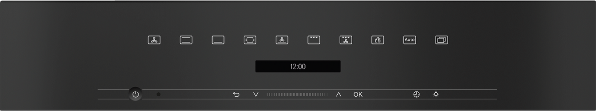 Miele H7260BP VitroLine Single Oven in Obsidian Black – image 2