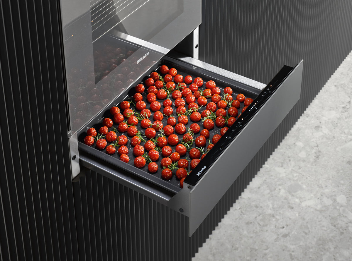 Miele ESW7010 Warming Drawer in Graphite grey — Miele ESW7010 Warming Drawer in Graphite grey — Miele ESW7010 Warming Drawer in Graphite grey — Miele ESW7010 Drawers in Graphite grey — Detailed image