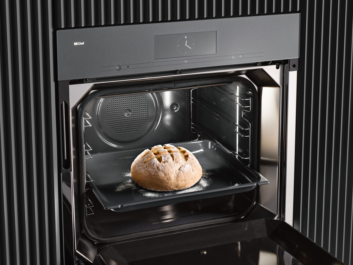 Miele DO7860 Single Oven in Graphite Grey — Miele DO7860 Single Oven in Graphite Grey — Miele DO7860 Single Oven in Graphite Grey — Miele DO7860 60cm Dialog Ovens in Graphite Grey — Product image, Detailed image