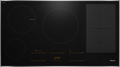 Miele KM 7699 FR Induction Hob in Ss Frame (Narrow) – front view