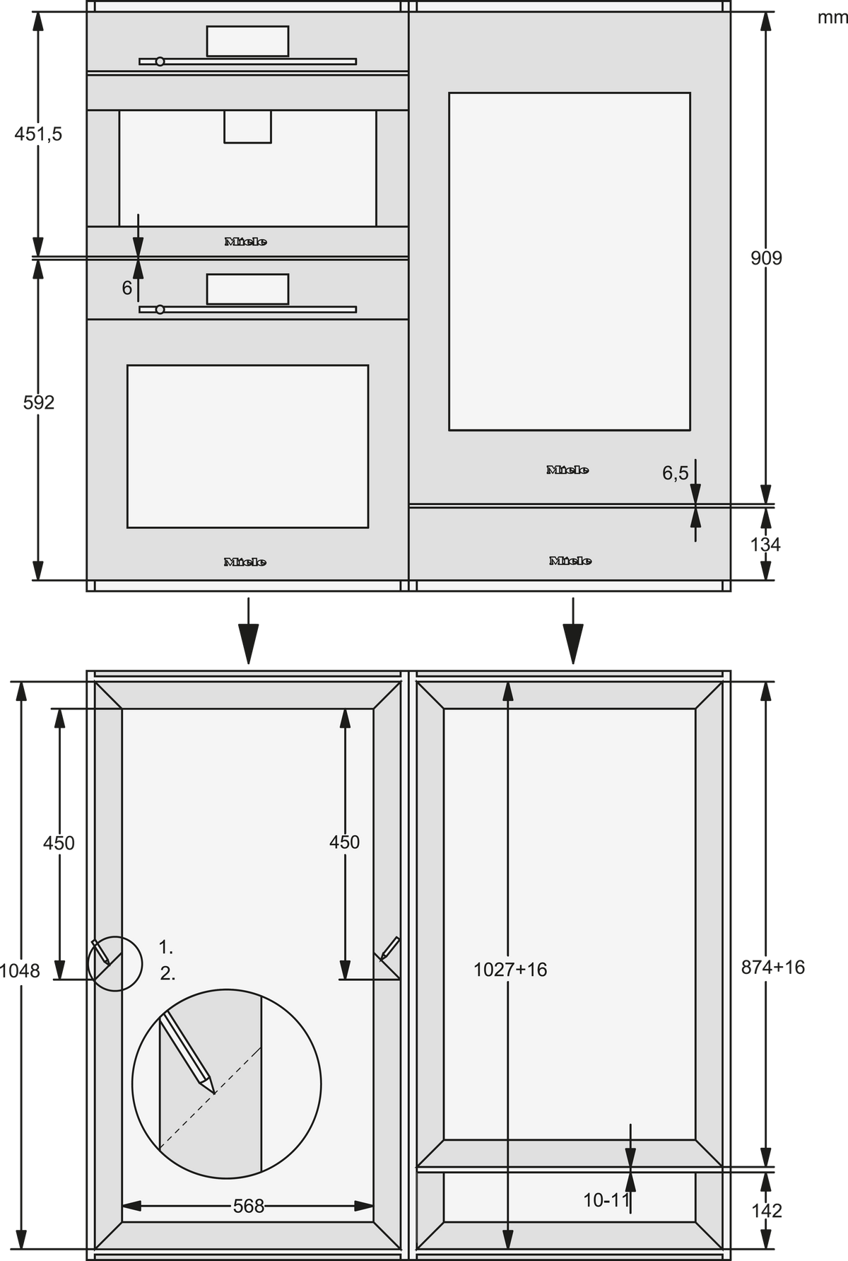 Miele ENB 1060 Oven Accessory in Obsidian Black – image 5