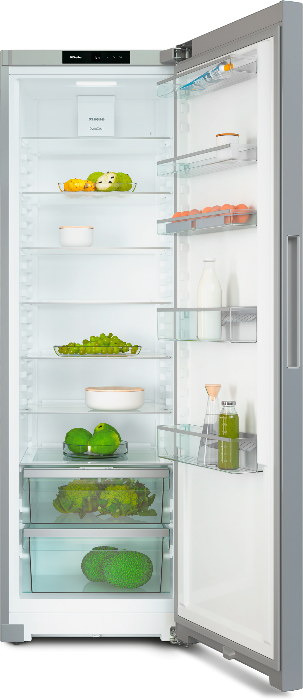 Miele KS4383 DD Fridge in el (silver) — Miele KS4383 DD Fridge in el (silver) — Miele KS4383 DD Fridge in el (silver) — Miele KS4383 DD Refrigeration in el (silver) — Factual image