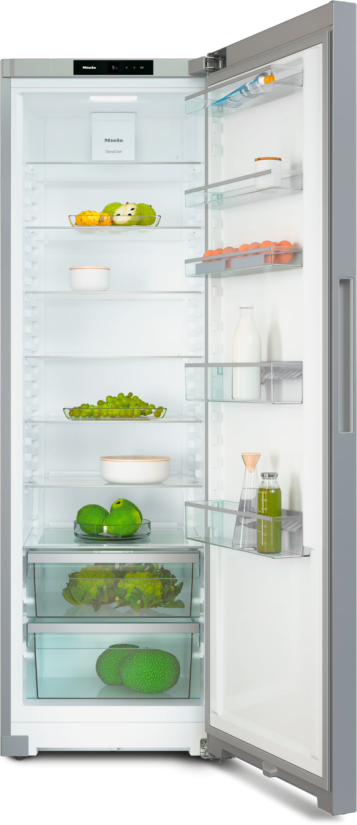 Miele KS4383 DD Fridge in el (silver) — Miele KS4383 DD Fridge in el (silver) — Miele KS4383 DD Fridge in el (silver) — Miele KS4383 DD Refrigeration in el (silver) — Factual image