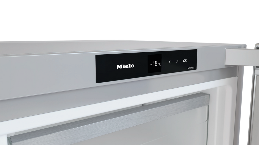 Miele FNS4382 D Freezer in el (silver) — Miele FNS4382 D Freezer in el (silver) — Miele FNS4382 D Freezer in el (silver) — Miele FNS4382 D Refrigeration in el (silver) — Detailed image, Control panel image