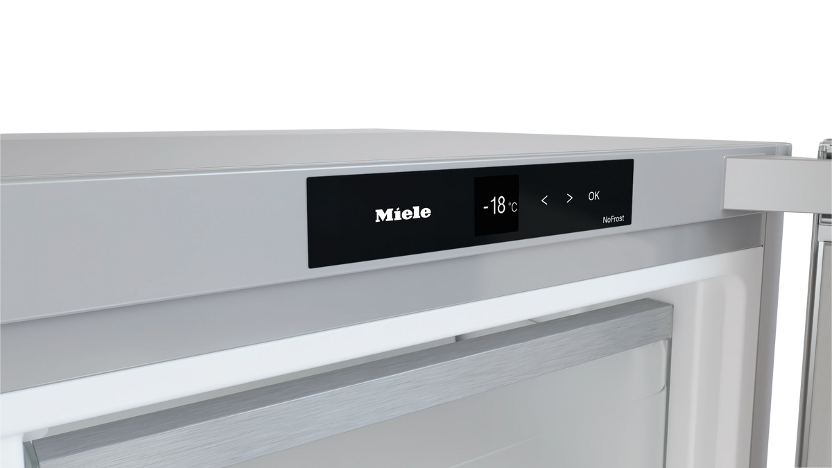 Miele FNS4382 D Freezer in el (silver) — Miele FNS4382 D Freezer in el (silver) — Miele FNS4382 D Freezer in el (silver) — Miele FNS4382 D Refrigeration in el (silver) — Detailed image, Control panel image