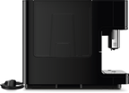 Miele CM6160 Freestanding Coffee Machine in Obsidian black — Miele CM6160 Freestanding Coffee Machine in Obsidian black — Miele CM6160 Freestanding Coffee Machine in Obsidian black — Miele CM6160 Beverage preparation in Obsidian black — Factual image