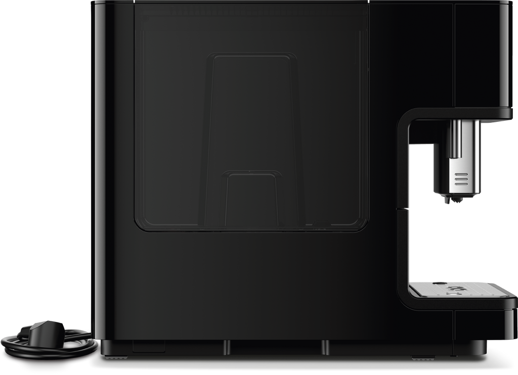 Miele CM6560 Freestanding Coffee Machine in Obsidian black.PF — Miele CM6560 Freestanding Coffee Machine in Obsidian black.PF — Miele CM6560 Freestanding Coffee Machine in Obsidian black.PF — Miele CM6560 Beverage preparation in Obsidian black.PF — F