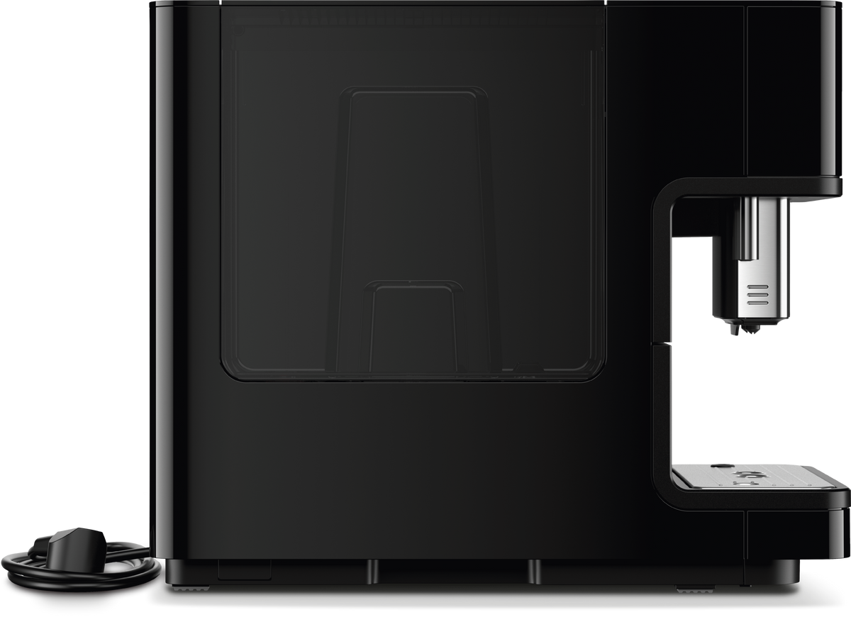 Miele CM6560 Freestanding Coffee Machine in Obsidian black.PF — Miele CM6560 Freestanding Coffee Machine in Obsidian black.PF — Miele CM6560 Freestanding Coffee Machine in Obsidian black.PF — Miele CM6560 Beverage preparation in Obsidian black.PF — F