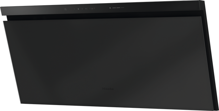 Miele DAH 4980 Sienna Matt Black Cooker Hood in Matt Black – front view