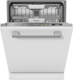 Miele G7085 SCVi XXL Integrated Dishwasher in Stainless Steel. – front view
