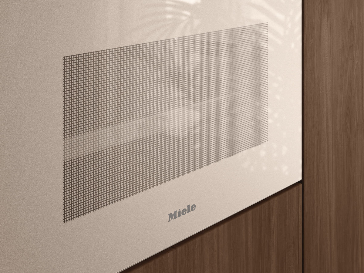 Miele H7840BMX Combination Microwave Oven in Pearl Beige — Miele H7840BMX Combination Microwave Oven in Pearl Beige — Miele H7840BMX Combination Microwave Oven in Pearl Beige — Miele H7840BMX 45cm Microwave Combination Ovens in Pearl Beige — Detailed