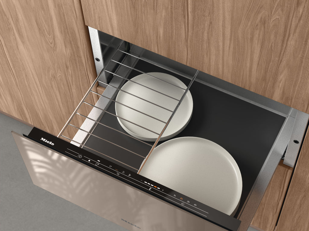 Miele ESW7020 Warming Drawer in Pearl beige — Miele ESW7020 Warming Drawer in Pearl beige — Miele ESW7020 Warming Drawer in Pearl beige — Miele ESW7020 Drawers in Pearl beige — Detailed image