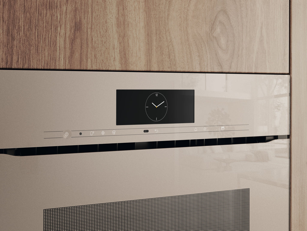 Miele H7840BMX Combination Microwave Oven in Pearl Beige — Miele H7840BMX Combination Microwave Oven in Pearl Beige — Miele H7840BMX Combination Microwave Oven in Pearl Beige — Miele H7840BMX 45cm Microwave Combination Ovens in Pearl Beige — Control 