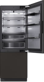 Miele KFMC3834 R Fridge Freezer — Miele KFMC3834 R Fridge Freezer — Miele KFMC3834 R Fridge Freezer — Miele MasterCool fridge-freezer Diamond KFMC 3834 R — Factual image